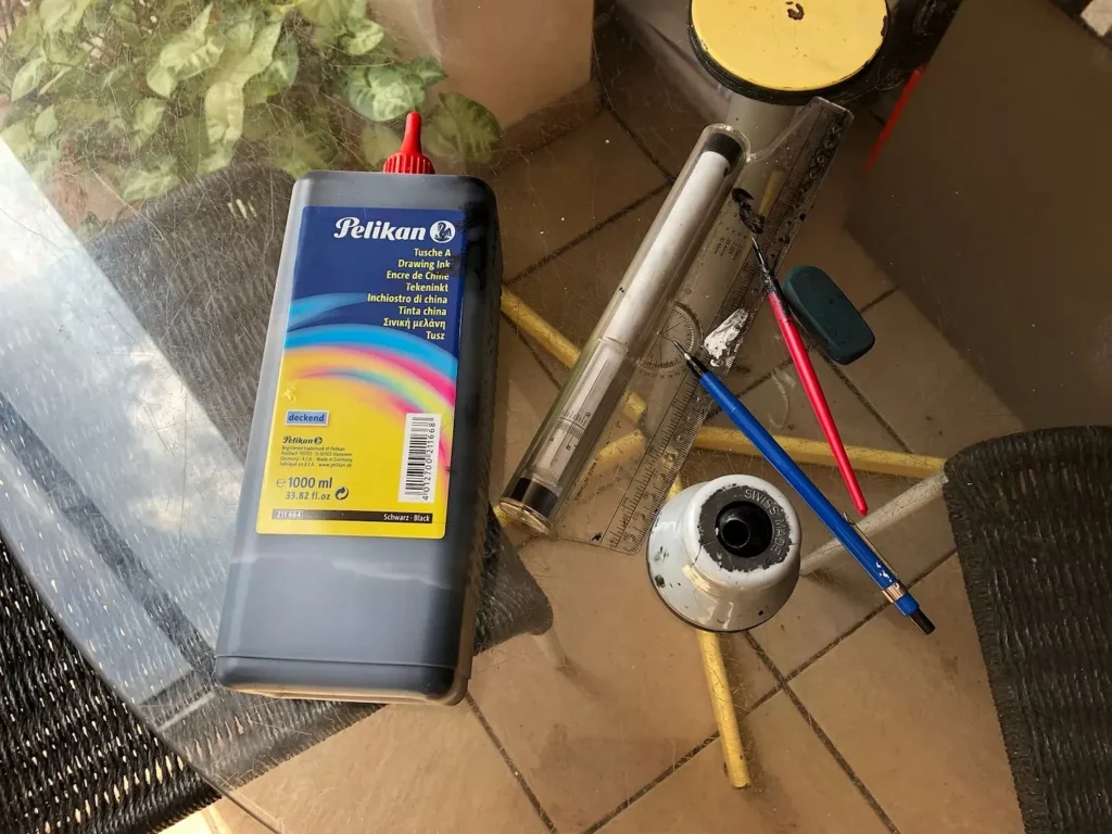 Image de la Carte blanche n°9 - Matériel et réalisation d'un album avec Tillieux.