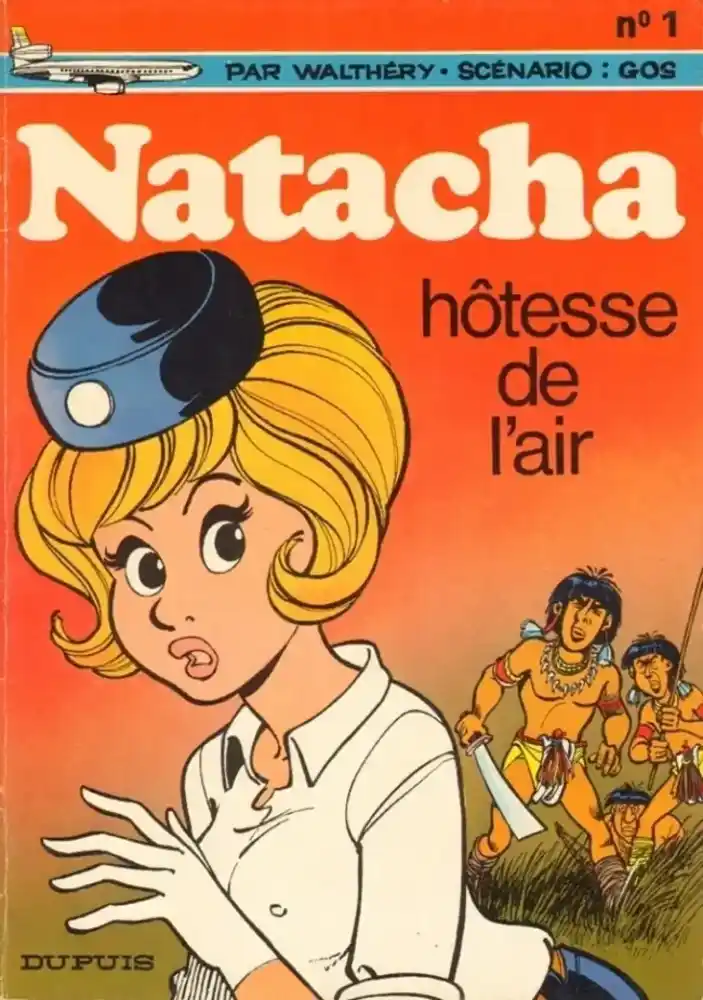 Couverture de Natacha, hôtesse de l’air