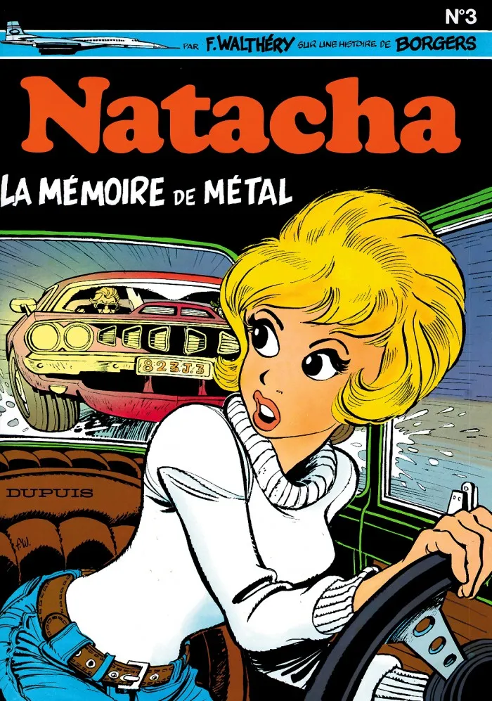 Couverture de Natacha, La Mémoire de métal